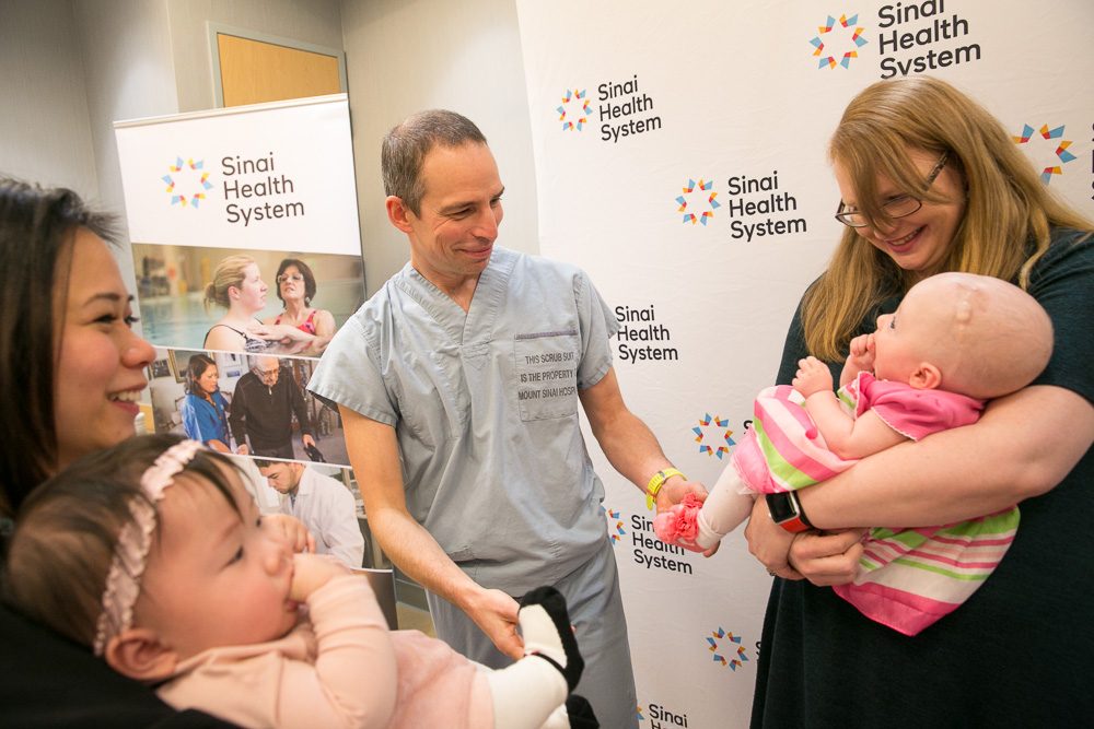 Celebrating the official announcement of the Ontario Fetal Centre at Mount Sinai Hospital