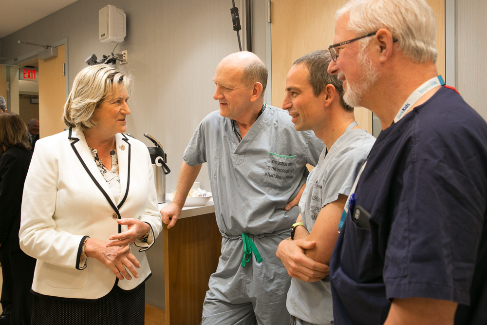 Celebrating the official announcement of the Ontario Fetal Centre at Mount Sinai Hospital
