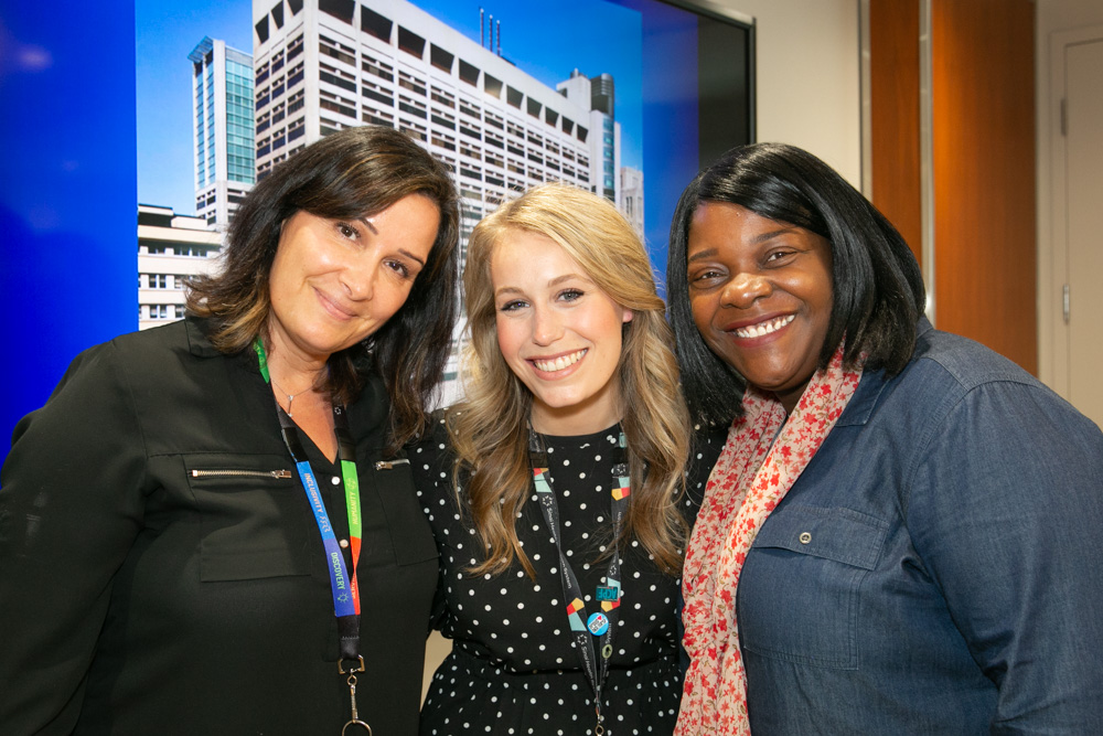 Nely Amaral, Katelyn Portelli and Angela Neish