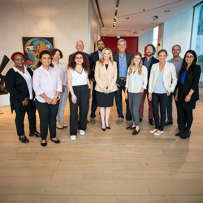 Group photo of SREMI team