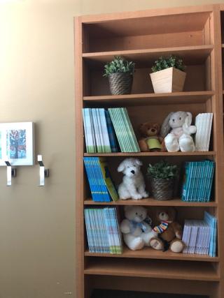 Mark’s Grief & Bereavement Book Collection on the 15th floor at Mount Sinai Hospital