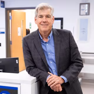 Photo of Dr. Bjug Borgundvaag, the Director of SREMI in the emergency department at Mount Sinai Hospital.
