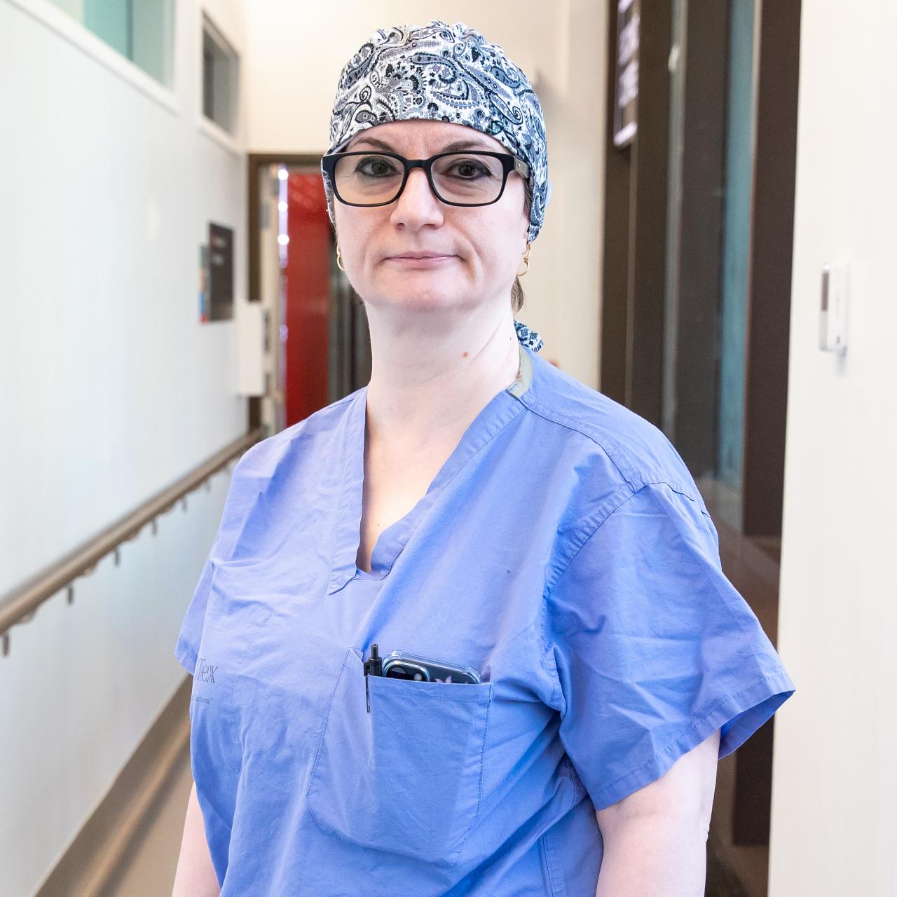 Headshot of an employee of Sinai Health