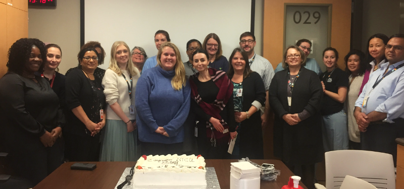 NICU team at Mount Sinai