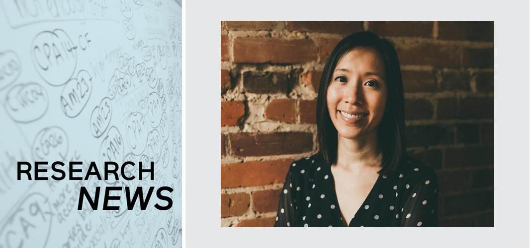 Research news headline with picture of Dr. Janice Kwan