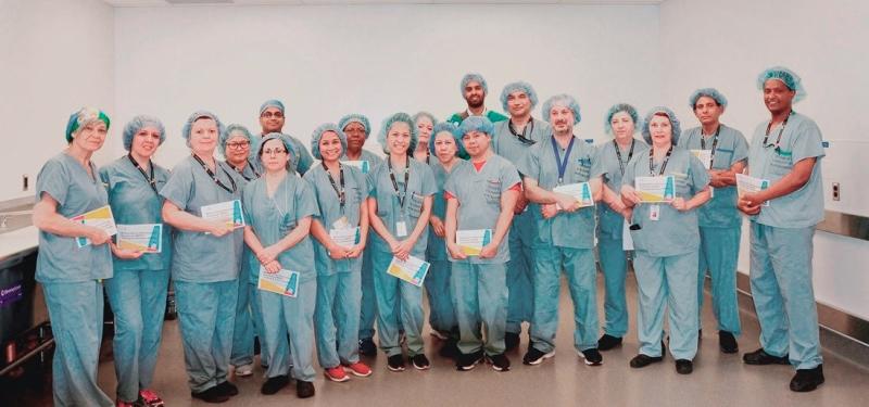 Medical device reprocessing team