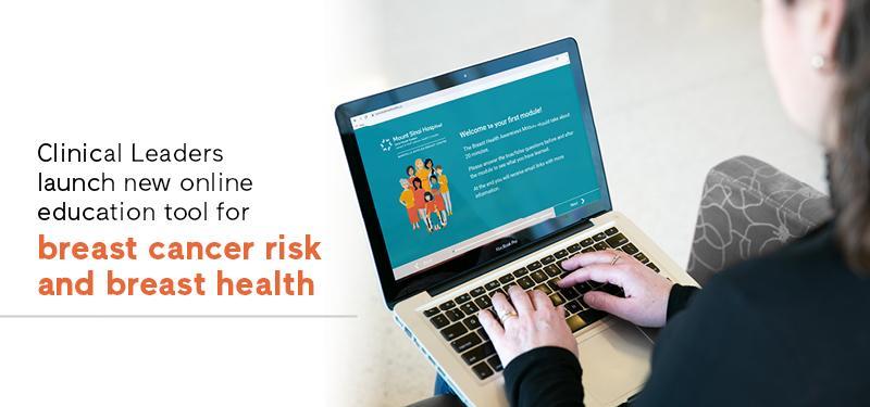 Patient at laptop