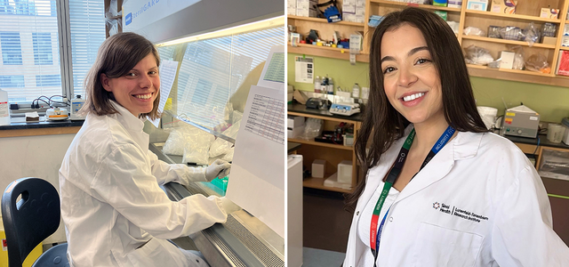 Dr. Ellen Langille and Dr. Noor Shakfa