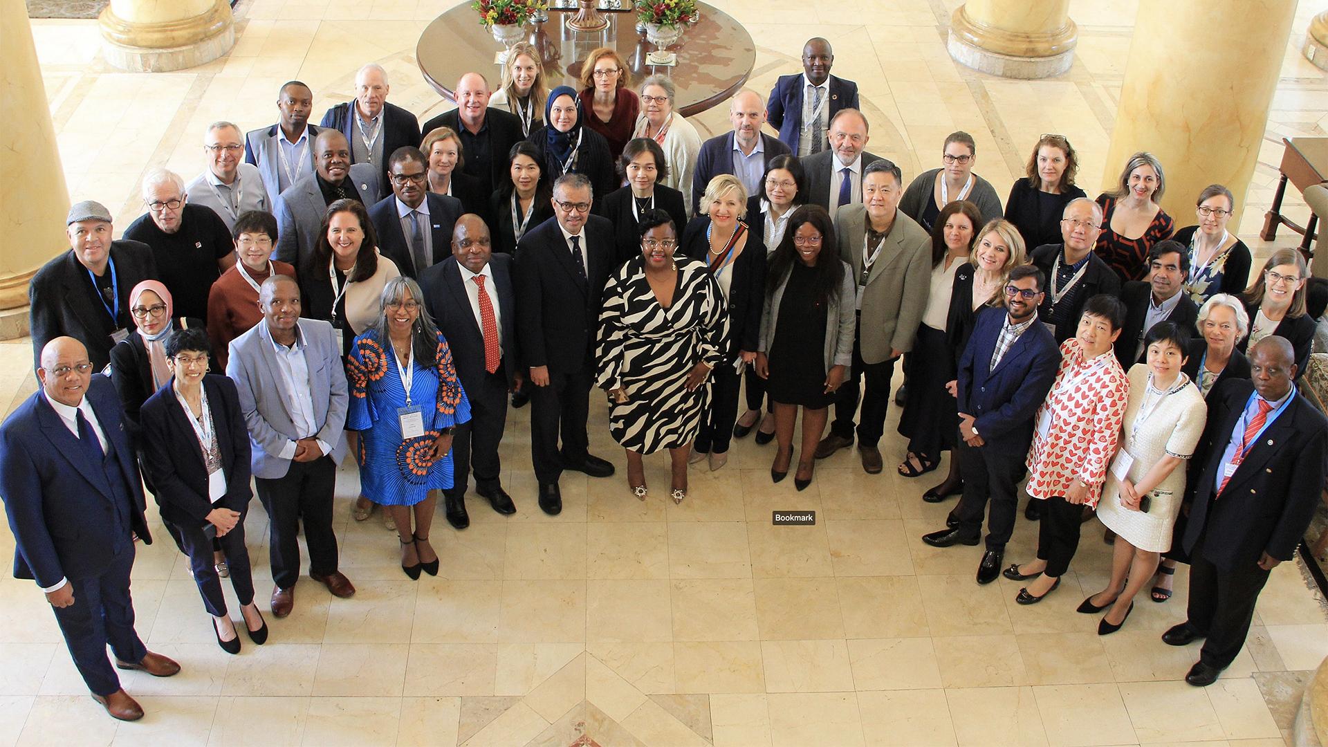 a large group of people of diverse ethnicities