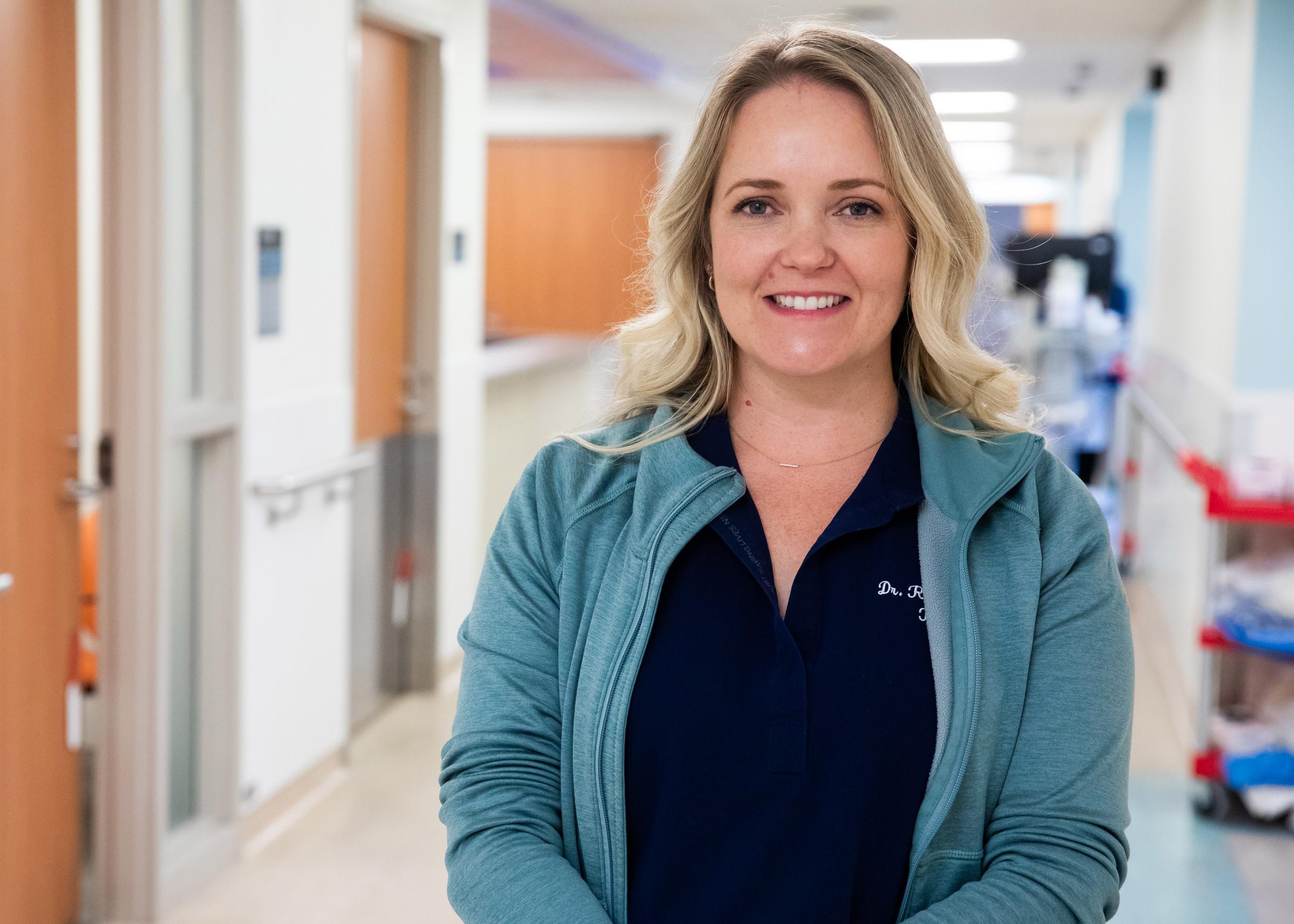 Dr. Rebecca Titman at Hennick Bridgepoint Hospital
