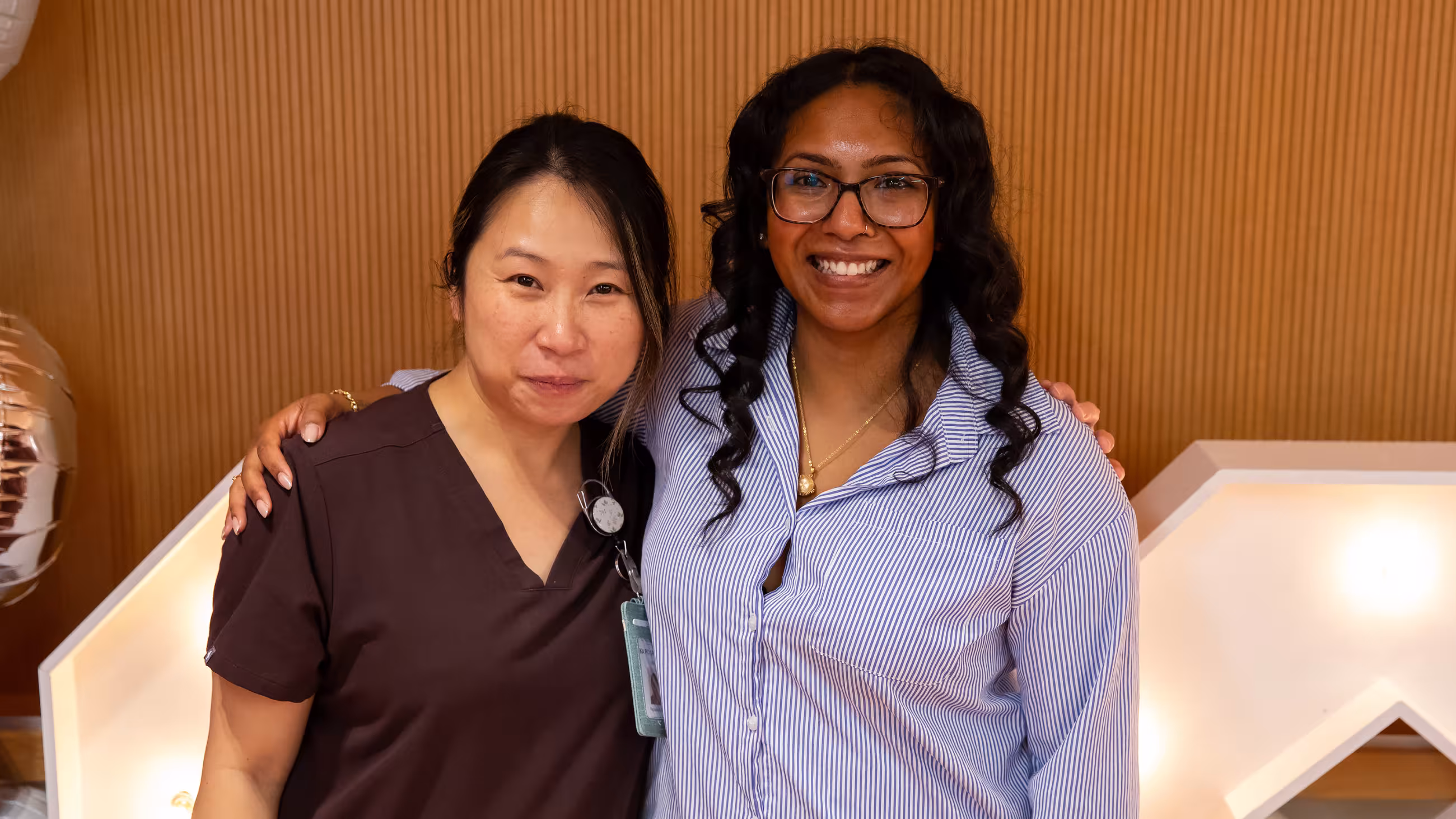 People celebrating together at Sinai Health’s Service Celebration.