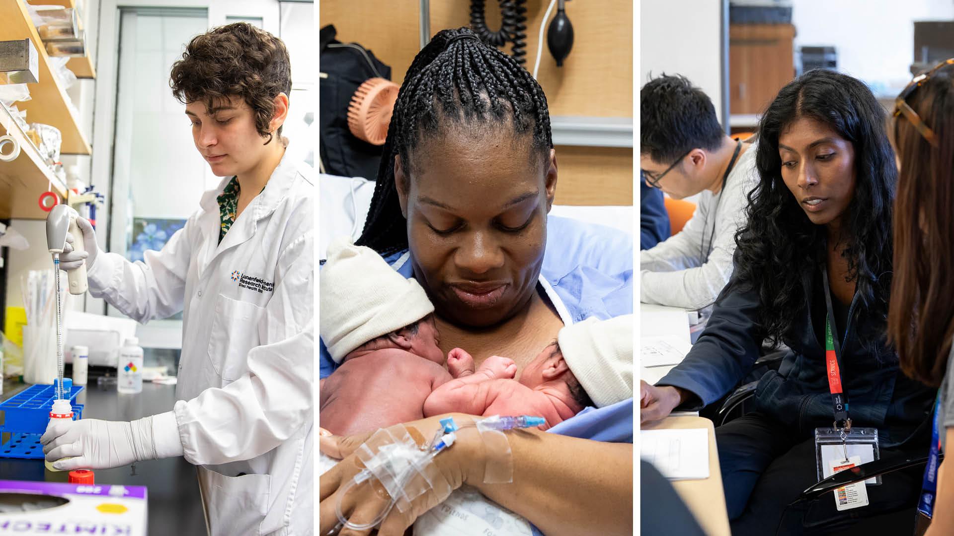  A collage of the domains of the Research Strategic Plan. 