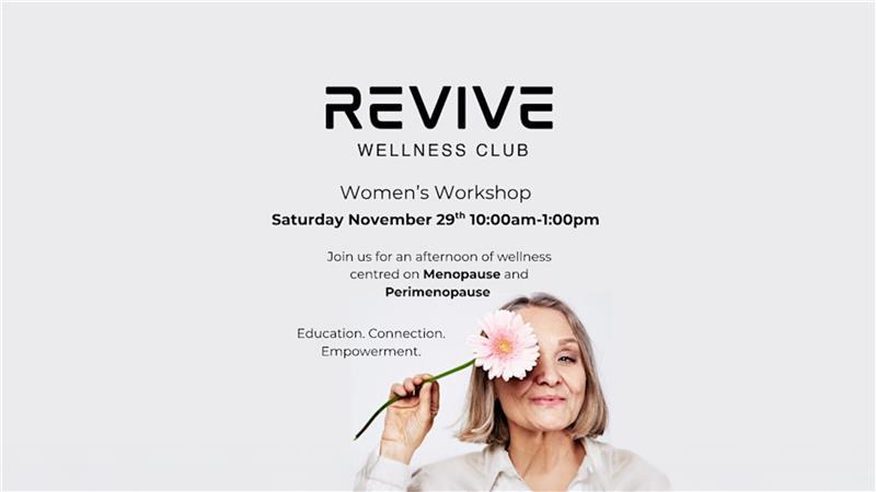 Revive Wellness Rebalance & Rise Women's Workshop event image