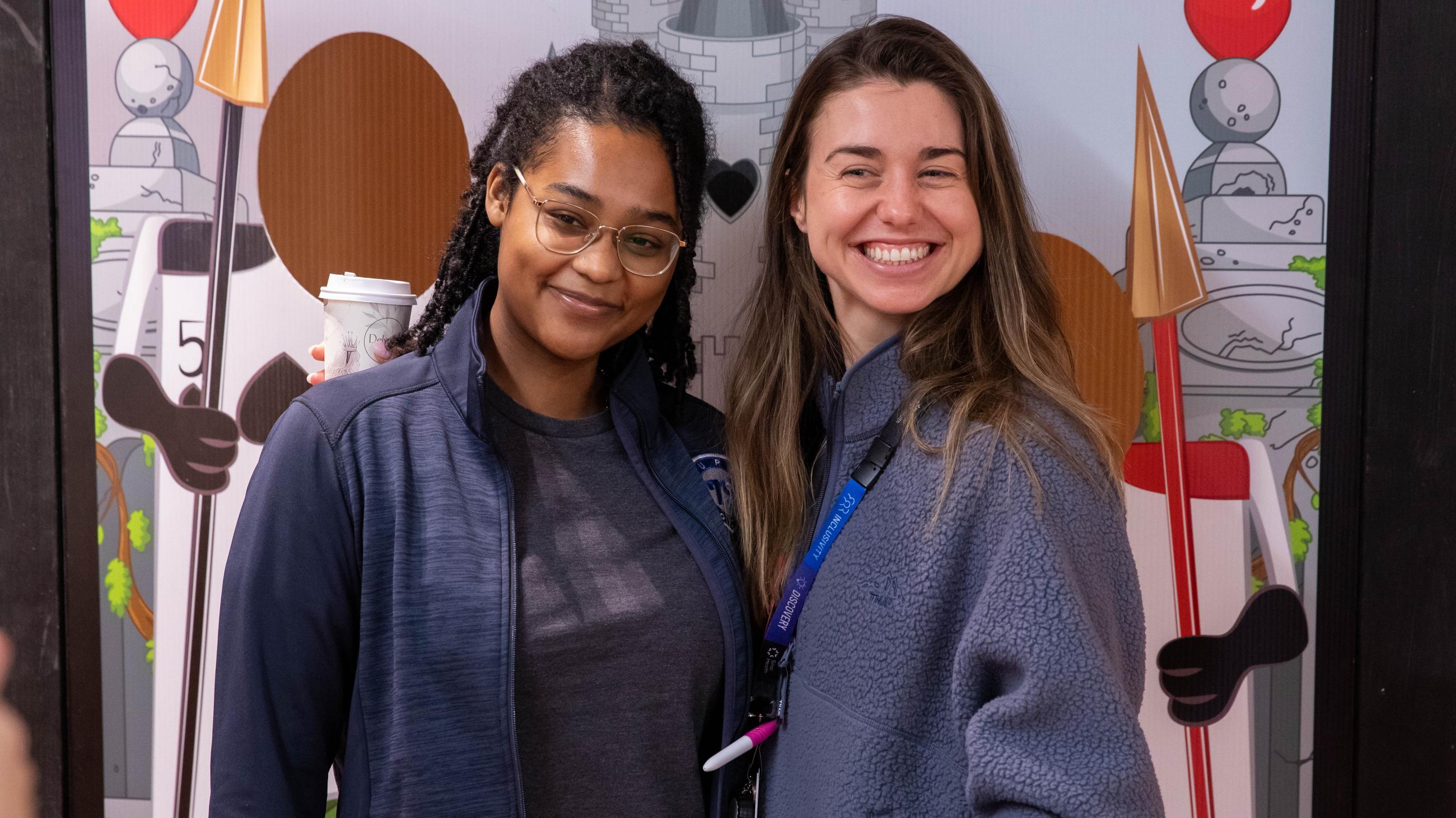 People celebrating together at Sinai Health’s Holiday Open House.