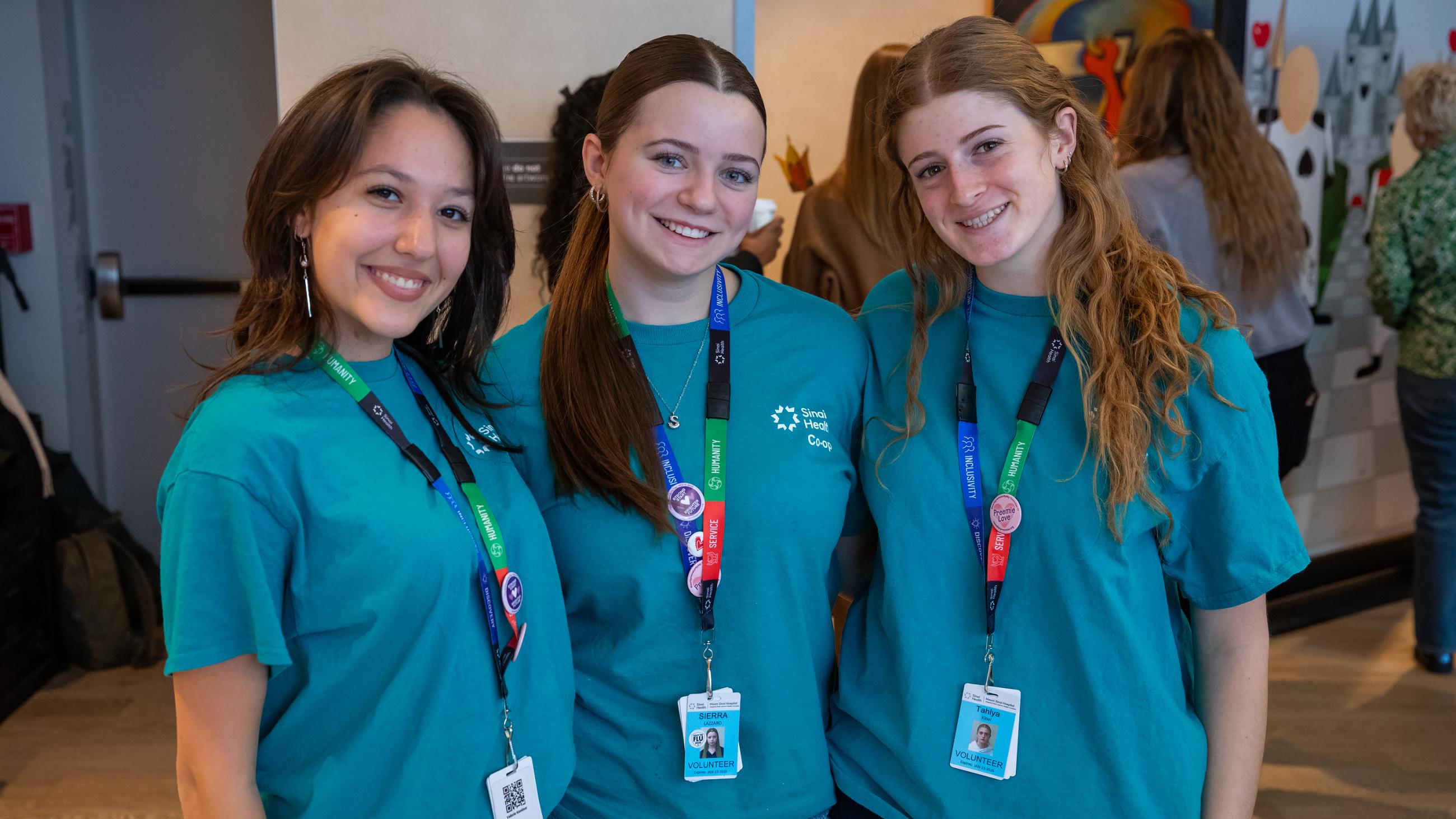 People celebrating together at Sinai Health’s Holiday Open House.