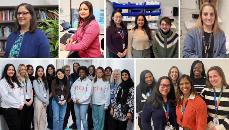 Collage of people at Sinai Health