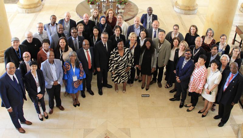 a large group of people of diverse ethnicities