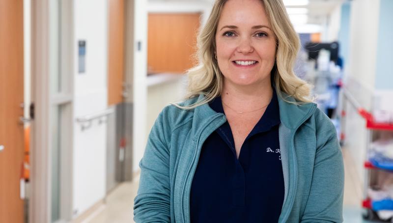 Dr. Rebecca Titman at Hennick Bridgepoint Hospital