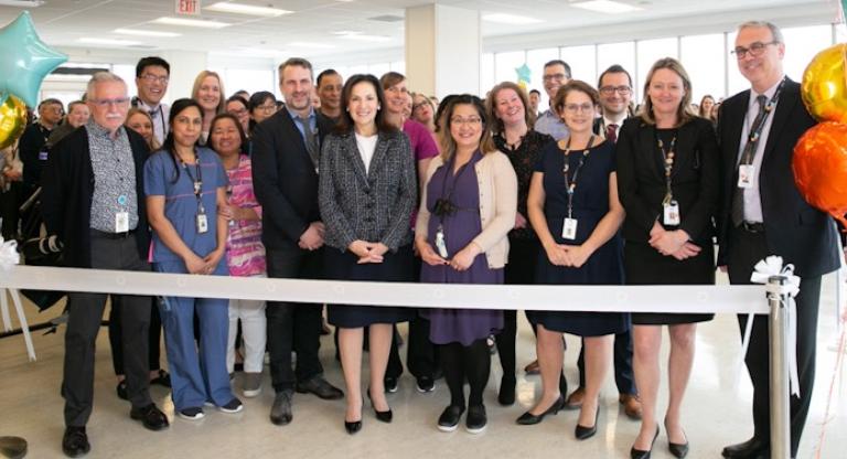 Official ribbon cutting ceremony at Hennick Bridgepoint