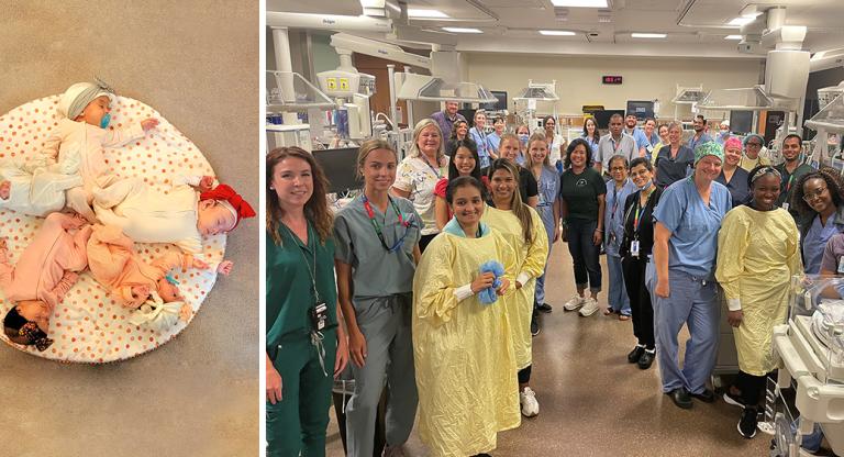 Mount Sinai welcomes quintuplets for the first time in more than thirty years