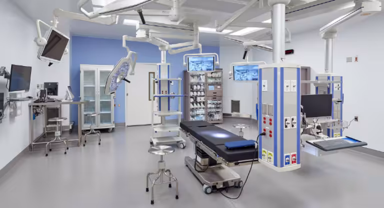 A new state-of-the-art surgical room at Mount Sinai Hospital