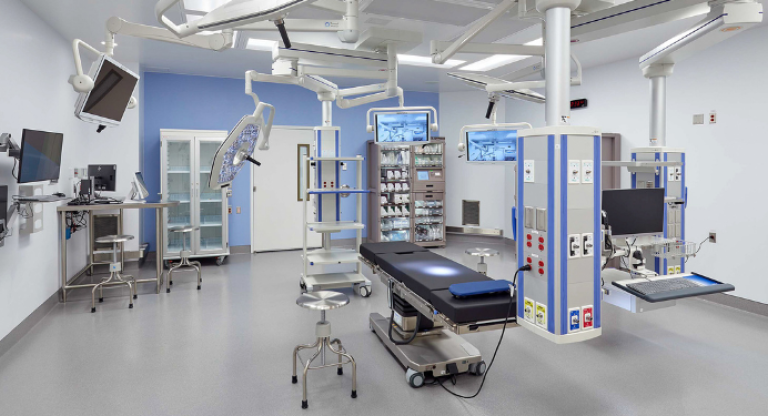 A new state-of-the-art surgical room at Mount Sinai Hospital