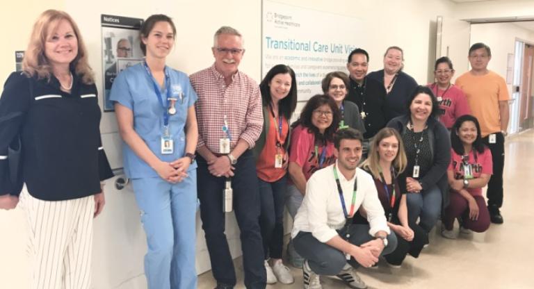 Hennick Bridgepoint’s Transitional Care Unit team