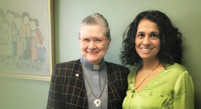 Reverend Nola Crewe and Dr. Sangeeta Mehta