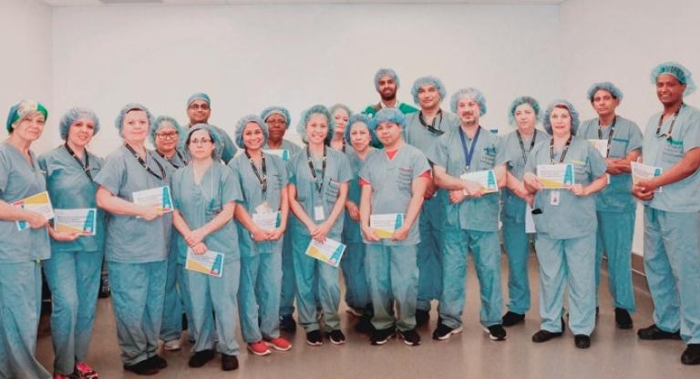 Medical device reprocessing team