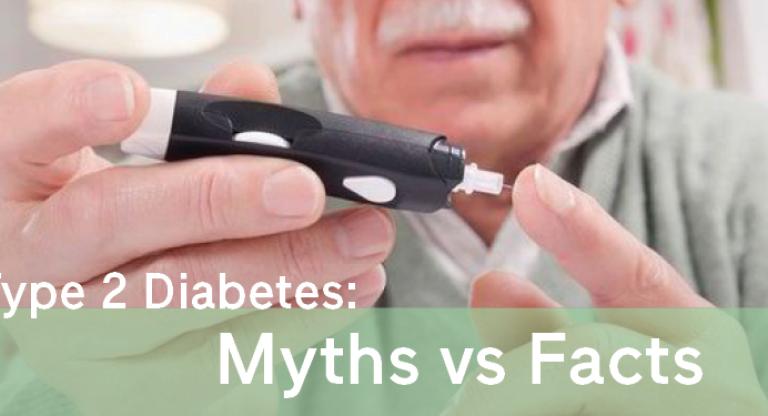 Patient with diabetes testing insulin