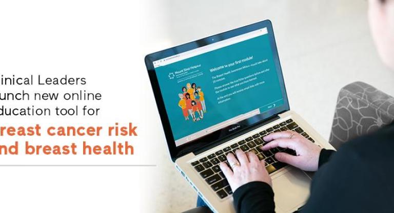 Patient at laptop