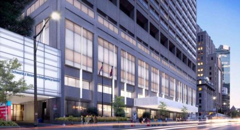 Rendering of updated Mount Sinai Hospital