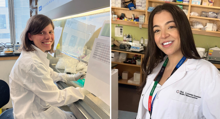 Dr. Ellen Langille and Dr. Noor Shakfa