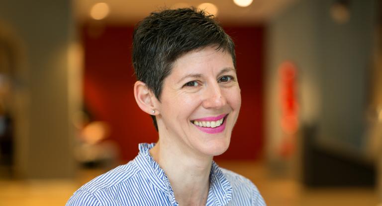 Portrait of Dr. Lesley Wiesenfeld.