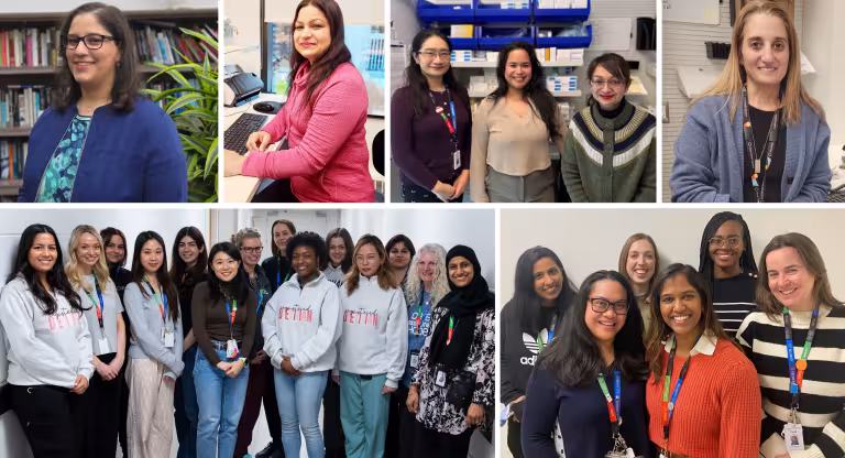 Collage of people at Sinai Health
