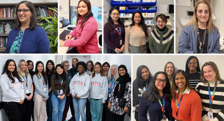 Collage of people at Sinai Health