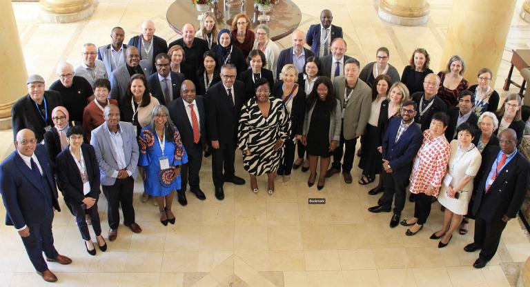 a large group of people of diverse ethnicities
