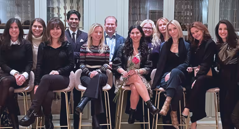 Members of Venture Sinai standing together