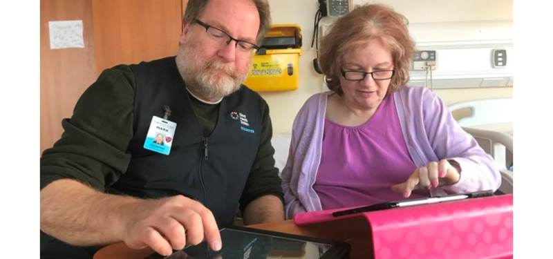 Mobile technology helps patients stay connected