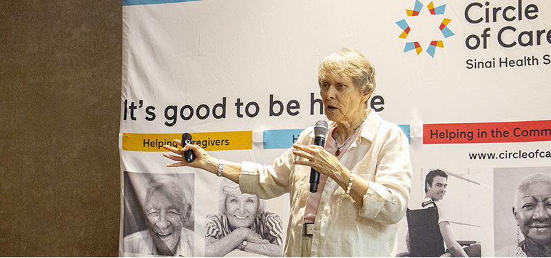 Dr. Roberta Bondar Honours, Inspires Circle of Care Volunteers