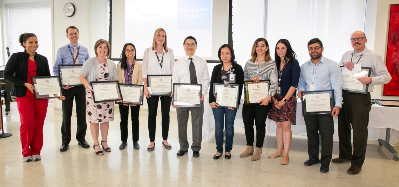 Celebration recognizes excellence in education across Bridgepoint and Mount Sinai campuses