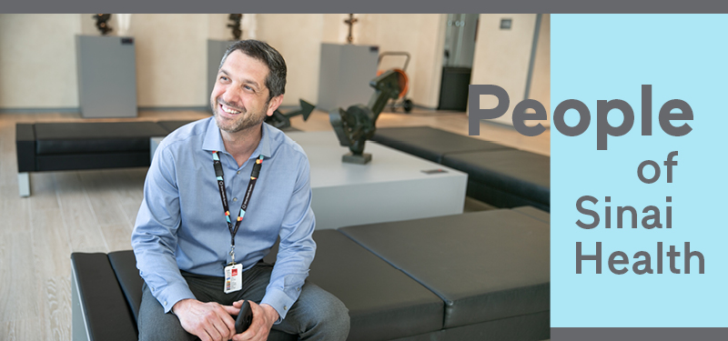 People of Sinai Health: Rob Reale, Manager of Event Planning and Catering
