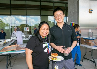 Photo of Patients and Families BBQ at Bridgepoint