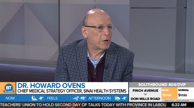Dr. Howard Ovens on Breakfast Television