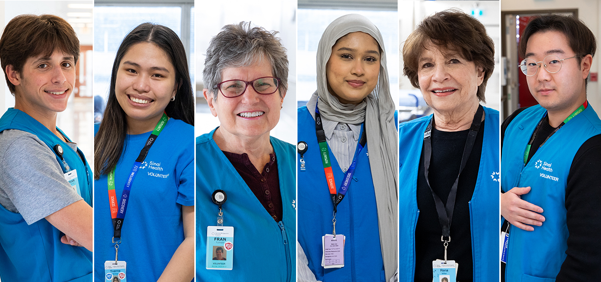 Making a difference every day: Sinai Health’s volunteers
